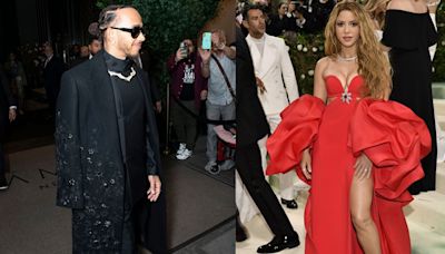 Lewis Hamilton y Shakira se reencuentran en la Met Gala tras su supuesta relación