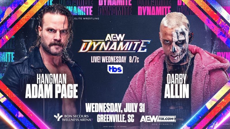 Darby Allin vs. Hangman Page, More Added To 7/31 AEW Dynamite