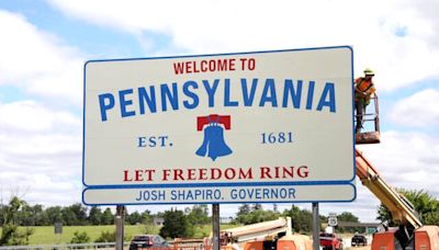Check out Pennsylvania's new license plate design