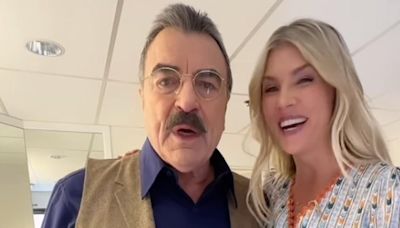 Amanda Kloots 'Still Reeling' After Meeting Tom Selleck on 'The Talk'