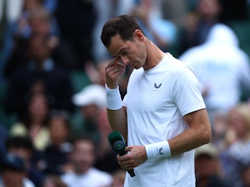 Wimbledon 2024 LIVE: Tennis results as Andy Murray in tears at tribute presentation after doubles defeat