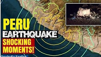 Peru Earthquake: Southern Peru Jolted by 7.2 Quake, Highway Damaged, No Tsunami Warning| Watch