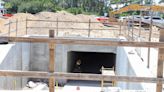 Pedestrian underpass at U.S 98 and CR 30A is taking shape