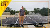 He couldn't install solar at home, so he helps nonprofits do it instead