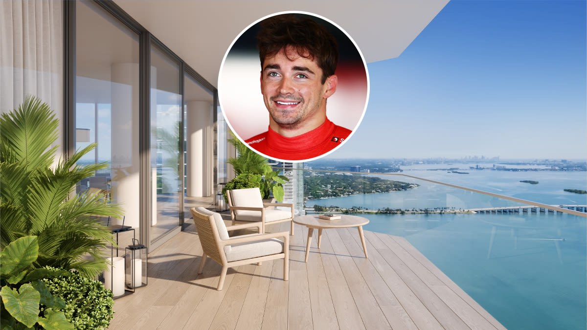 F1’s Charles Leclerc Snaps Up a Condo at One of South Florida’s Ritziest New Towers