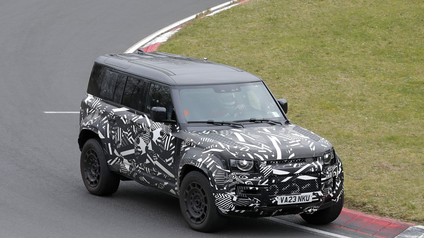 Why Land Rover Tested Its New 5500-LB, 626-HP Defender Octa on the Nurburgring