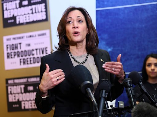 'Everything is at stake' for reproductive rights in 2024, Harris says as Biden-Trump debate nears