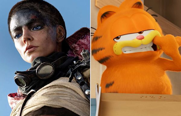 'Furiosa' barely outpaces 'The Garfield Movie' for first place at box office