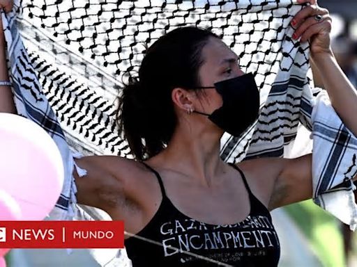 "Tenemos miedo de que EE.UU. nos deporte por protestar en la universidad contra la guerra en Gaza"