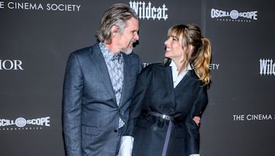 Ethan and Maya Hawke step out for 'Wildcat' screening in New York City