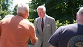 King meets well-wishers during Sandringham church visit