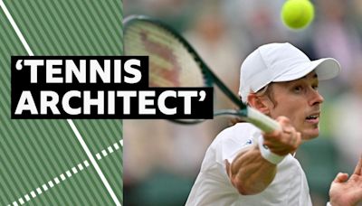 Wimbledon 2024: Watch Alex de Minaur's lob against Arthur Fils