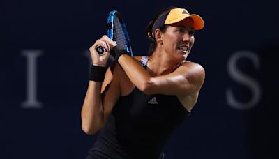 La tenista Garbiñe Muguruza se retira de las pistas