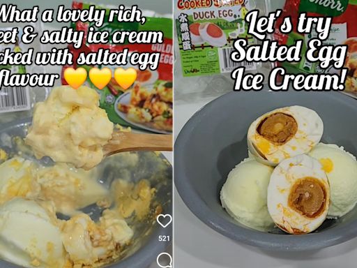 "Salted Egg Ice Cream": New Dish On The Block Wins Internet's Approval
