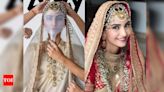 Sonam Kapoor Matha Patti: Sonam Kapoor Ahuja just repeated her wedding matha patti | - Times of India