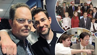 ‘The Office’ stars Rainn Wilson and John Krasinski reunite after spinoff news