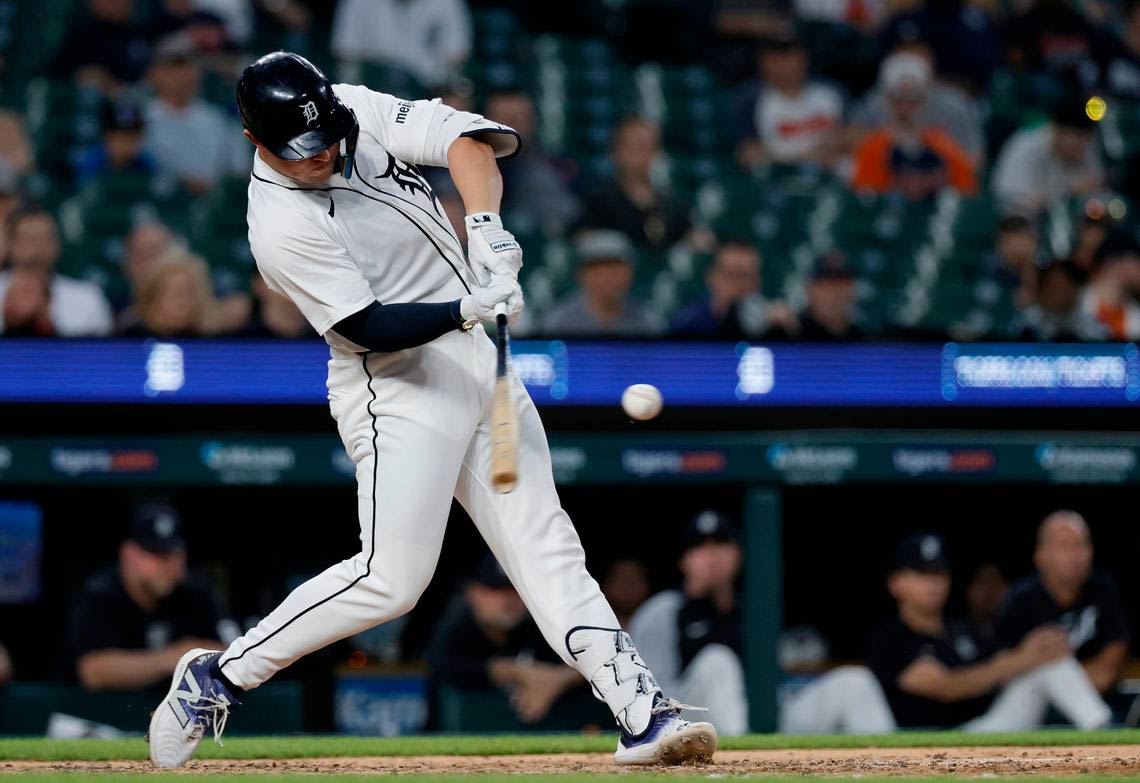 Torkelson’s late home run stalls Marlins’ comeback hopes against Tigers