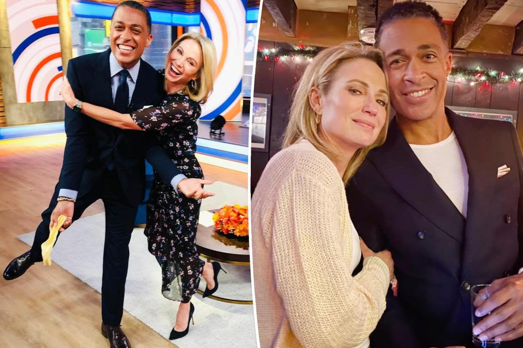 Amy Robach and T.J. Holmes’ relationship timeline