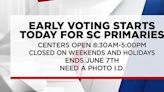 Early voting starts Tuesday for SC primaries