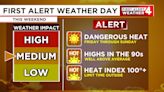 First Alert Forecast: Dangerously hot weather on the way