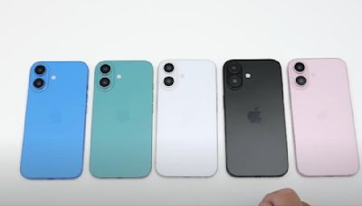 iPhone 16要來了！實機影片曝光 5配色全開箱