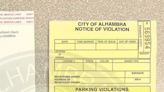 Scammers leave fake parking tickets in Alhambra, police warn