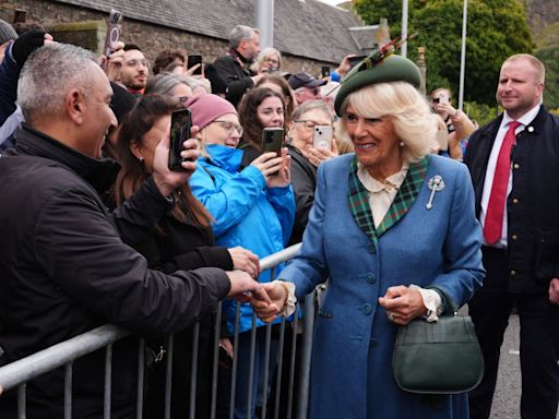 Queen Camilla pays tribute to Queen Elizabeth at Scottish Parliament 25th anniversary event