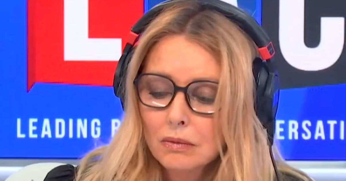 Carol Vorderman sparks backlash on LBC as furious caller slams Labour