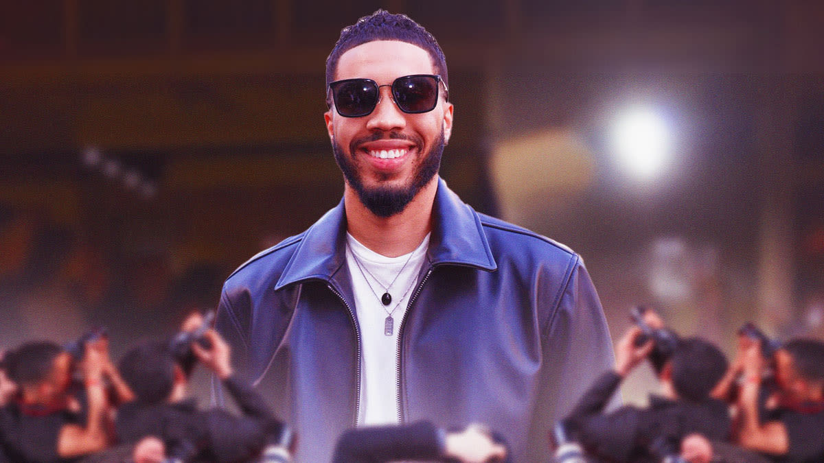 Celtics' Jayson Tatum grabs attention with stylish outfit at Coach Fashion Week