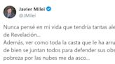 Qué dijo Javier Milei sobre "la rebelión de los gobernadores": le habló a "Nachito y sus cómplices"