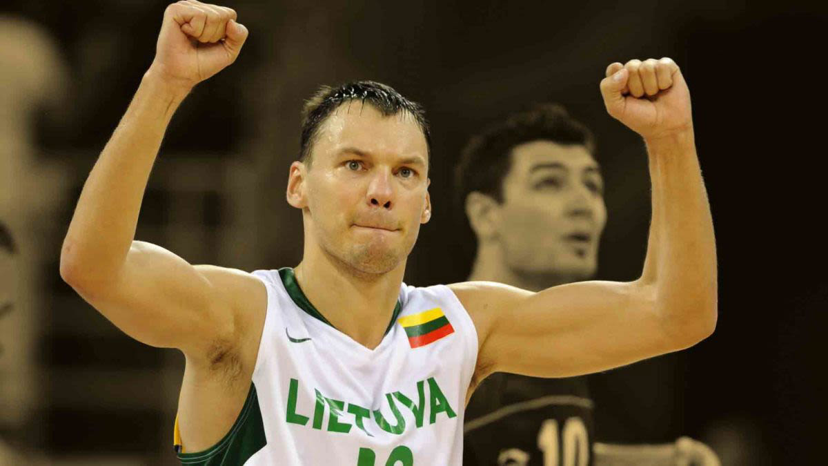 “I'm a slow, fat white guy. But those slow, fat white guys beat the U.S.” - Sarunas Jasikevicius on beating Team USA in the 2004 Olympics