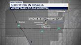 Man hospitalized after shooting in Visalia, police say