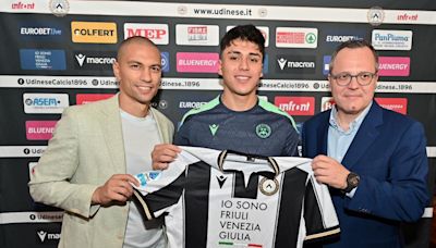 Pizarro: "Delighted to join Udinese"