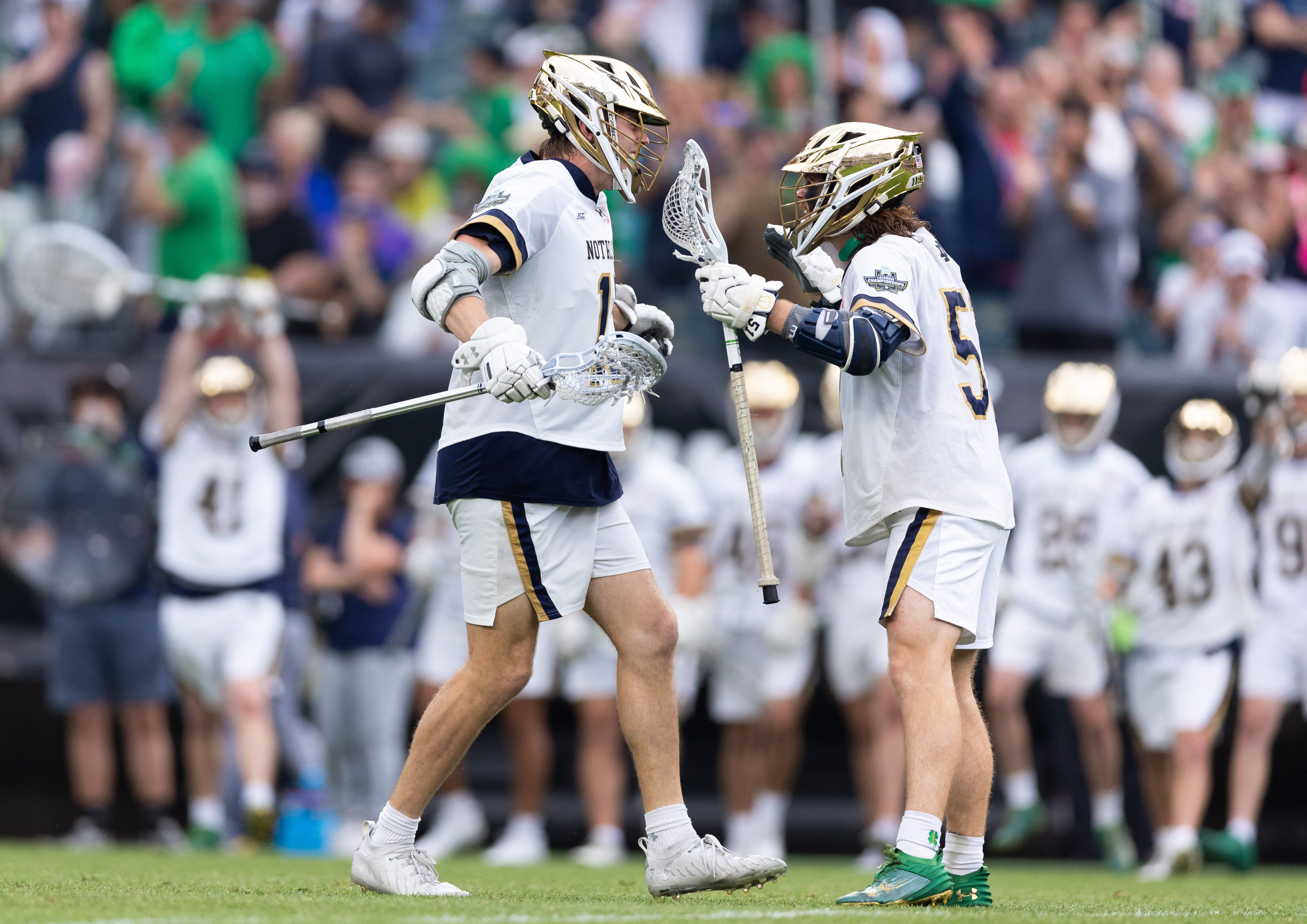 Notre Dame repeats as NCAA men's lacrosse tournament champions after dominating Maryland