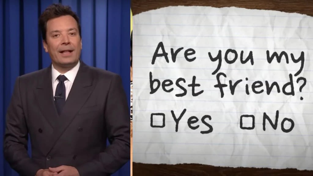 Jimmy Fallon Jokes Trump Can’t Pay Attention in Court Because He’s Busy Passing His Lawyers Notes: ‘Are You...