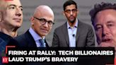 Firing in Pennsylvania: Billionaire tech moguls hail Trump's bravery after assassination attempt