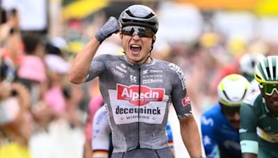 Jasper Philipsen brilla en Saint-Amand-Montrond imponiéndose en la décima etapa del Tour de Francia