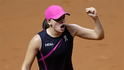 Swiatek solo se deja dos juegos ante Cirstea