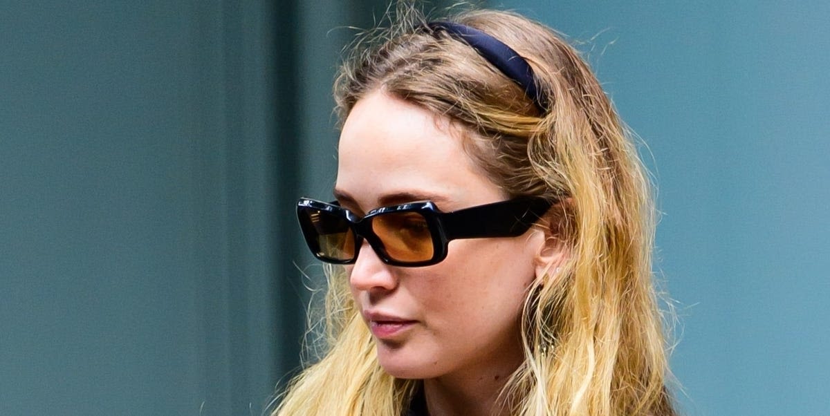 Jennifer Lawrence’s Secret Style Weapon? This $138 Satin Headband.