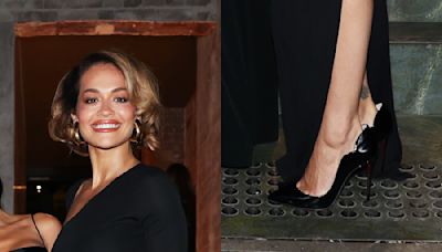 Rita Ora Slips on Louboutins for Typebea Launch