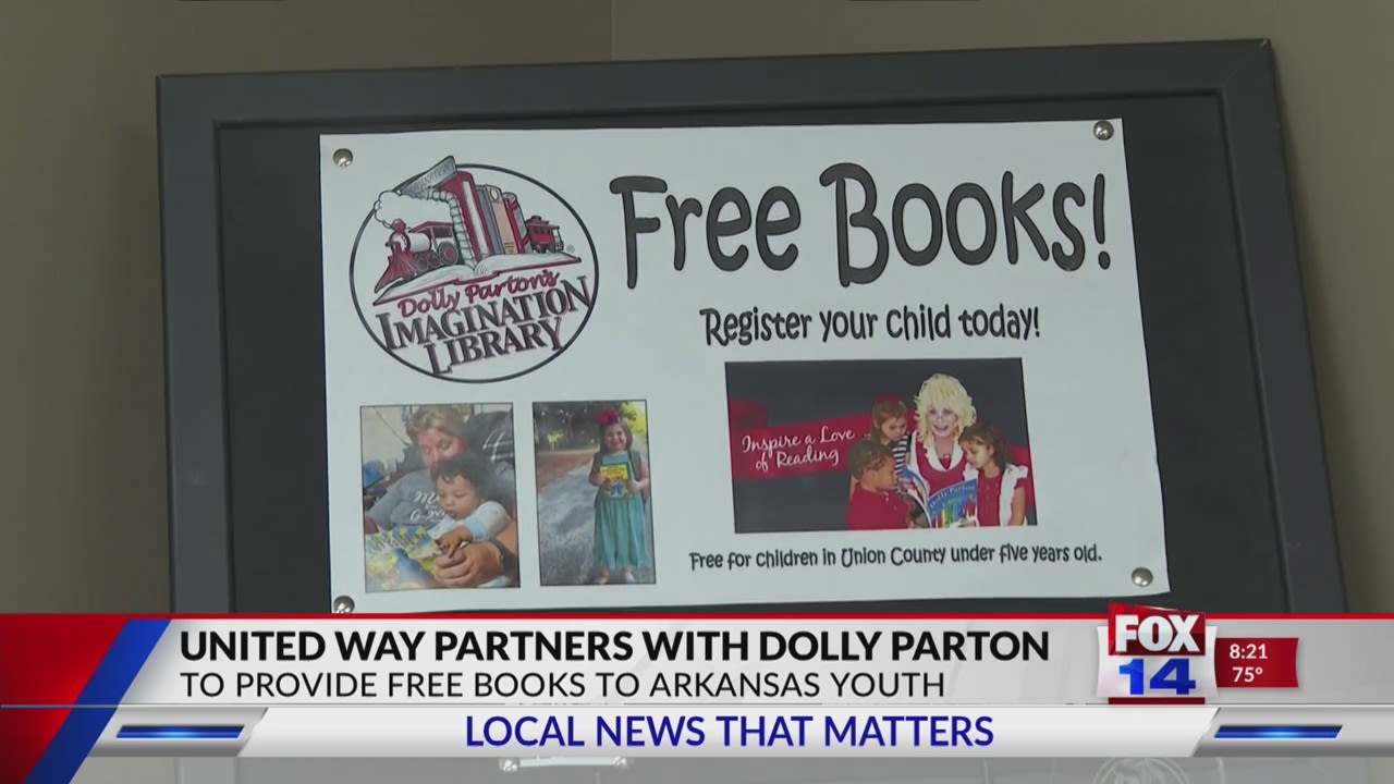 United Way of El Dorado teams up with Dolly Parton for a new reading program