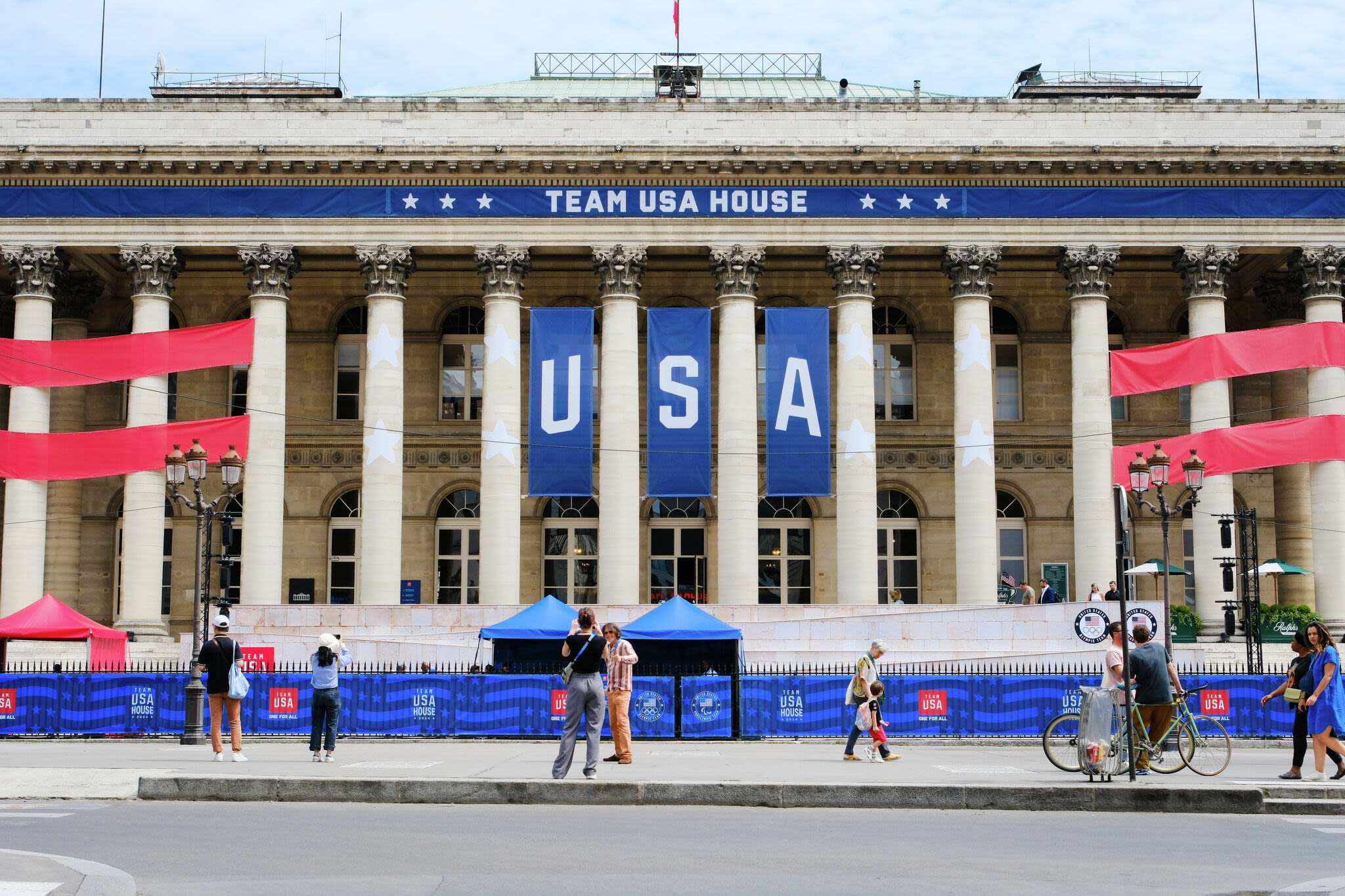 The Olympics' most American thing is Team USA's house for rich people