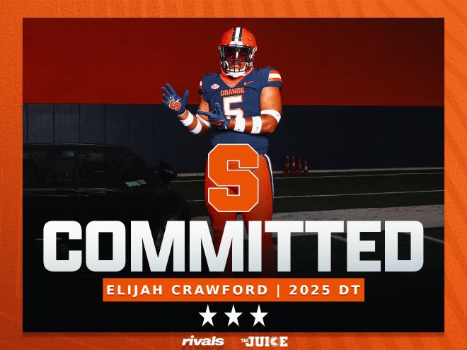 2025 DL Elijah Crawford commits to Syracuse