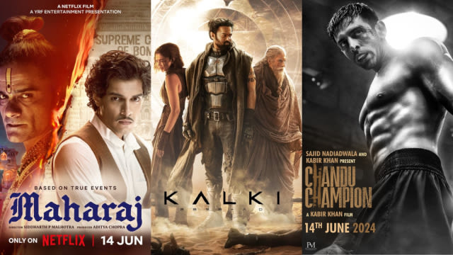 Upcoming Indian Movie Releases in June 2024: Kalki 2898 AD, Munjya, Chandu Champion & More