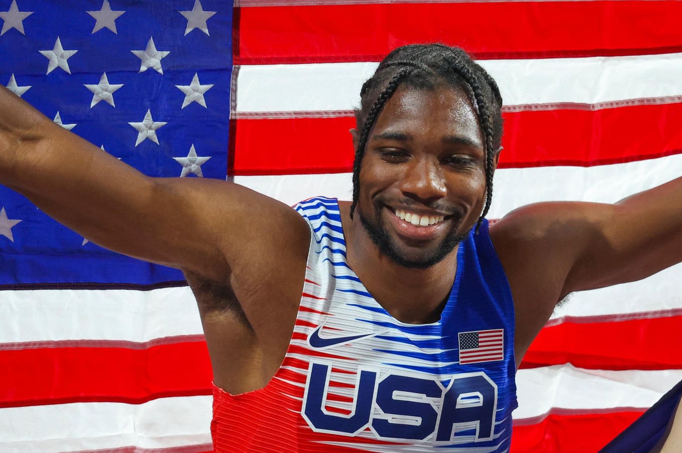 Noah Lyles Wins The 100-Meter At USATF Bermuda Grand Prix