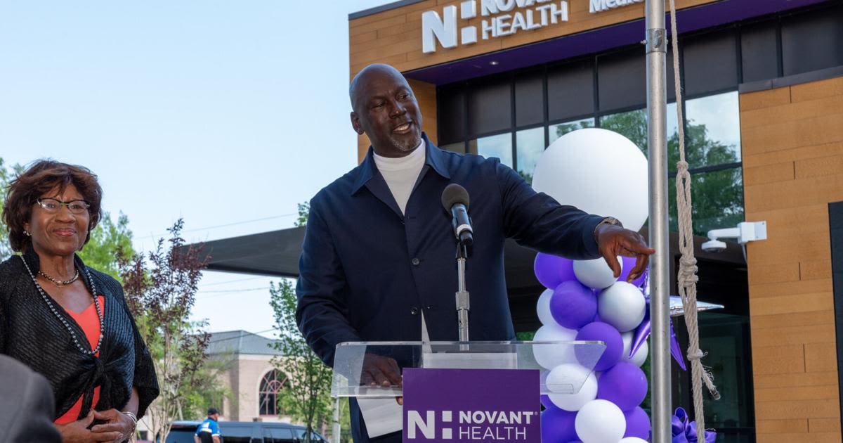 Novant Health and Michael Jordan expand vital community clinic model to Wilmington