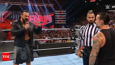 WWE Raw July 29, 2024: Special Referee Seth Rollins announced some rules for Drew McIntyre and CM Punk's match at WWE SummerSlam | WWE News - Times of India