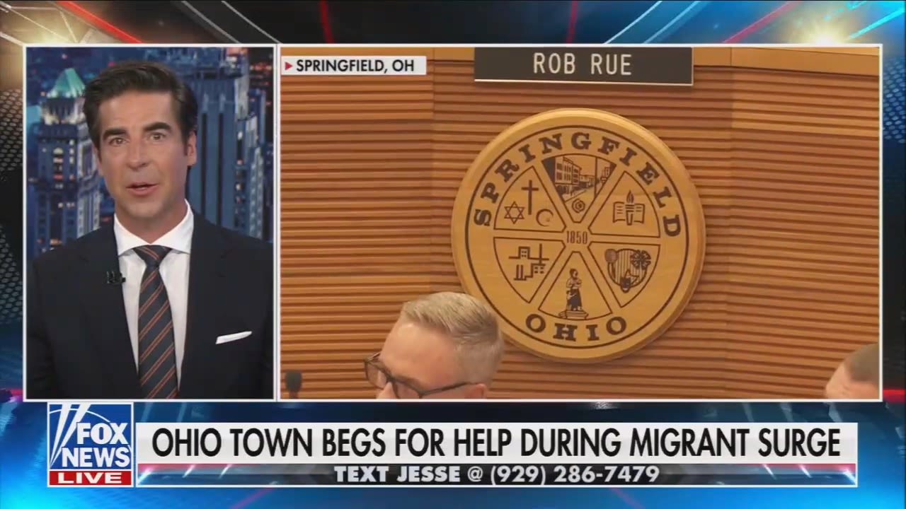 Jesse Watters says immigration like in Springfield, Ohio "ruins the American experiment"