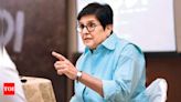 Kiran Bedi: I don’t see crime thrillers because I’ve lived this life | Hindi Movie News - Times of India