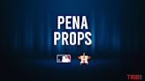 Jeremy Pena vs. Athletics Preview, Player Prop Bets - May 16